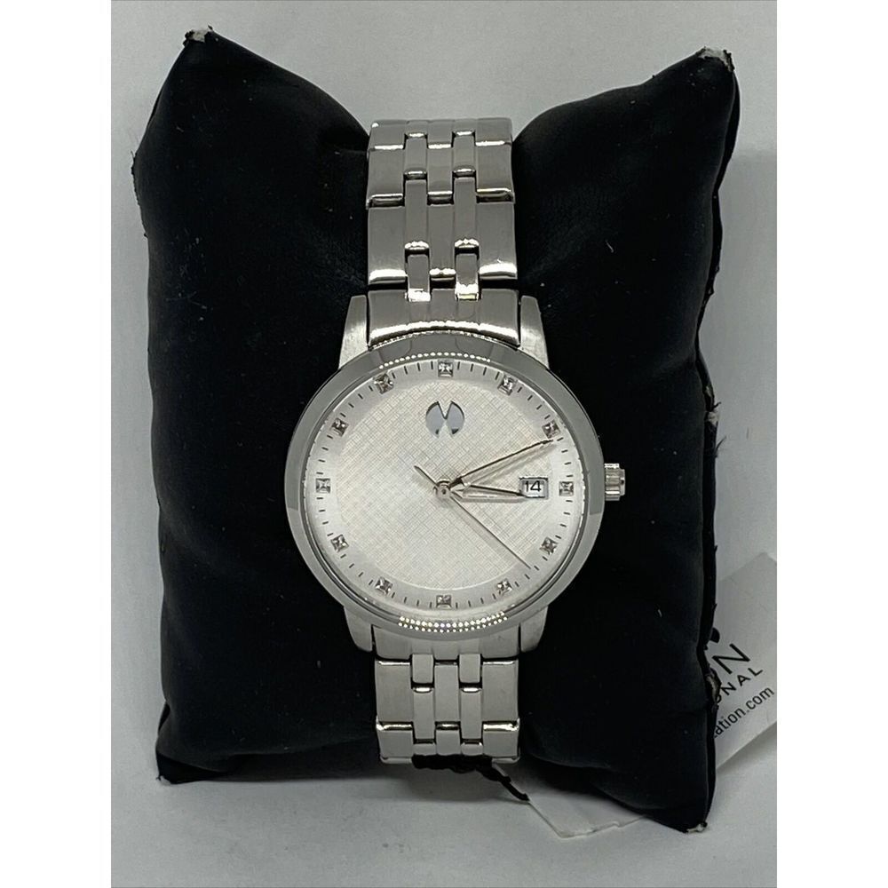 Watch Station WSI2003 Women's Stainless Steel Analog Dial Quartz Watch MP697
